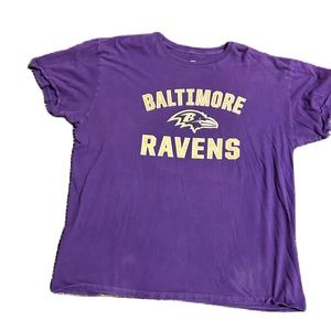 💥NFL Baltimore Ravens Fanatics T-Shirt | Men’s Size 2XL | Purple and Gold💥